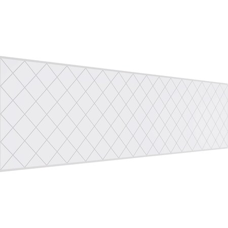 Ekena Millwork Set of Four Panels for 94 1/2"W x 28 1/4"H Checkerboard Fretwork Wainscot Wall Paneling WPKP14X01X47CBD